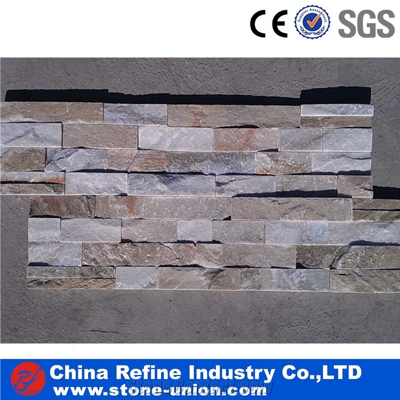 Multi Color Slate Culture Stone,Thin Wall Stacked Stone