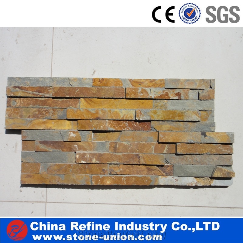 Multi Color Slate Culture Stone,Thin Wall Stacked Stone