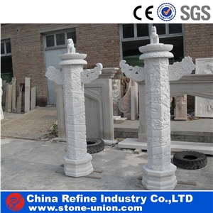 Western Style Roman Handcraft Carving Columns And Pillars
