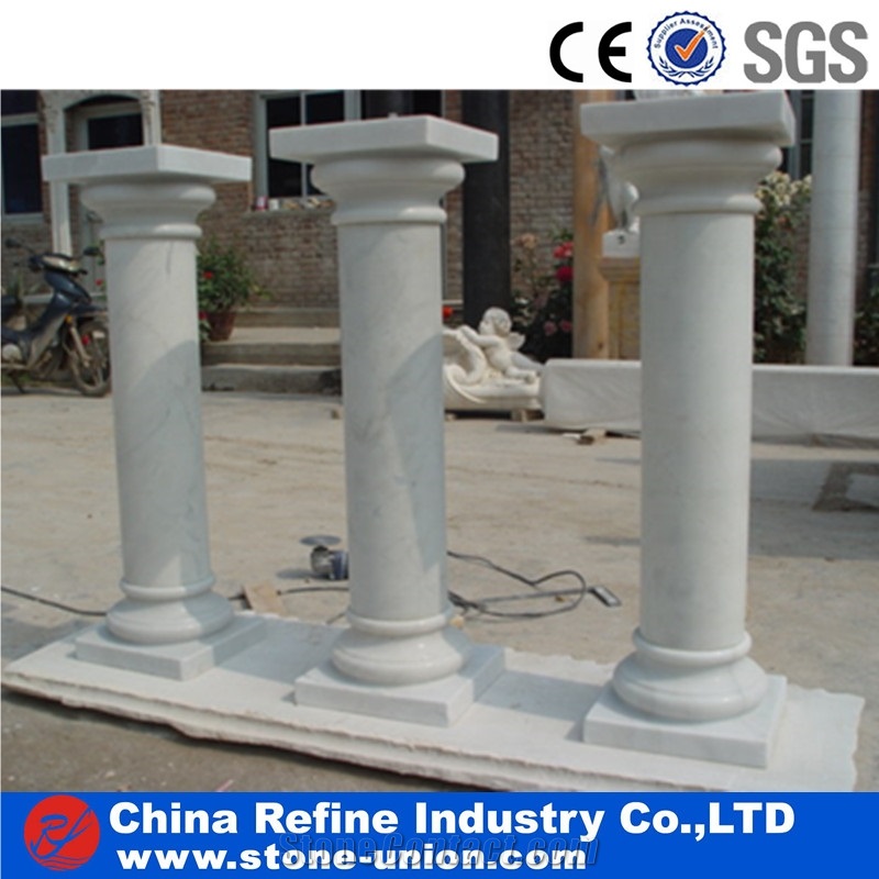 Western Style Roman Handcraft Carving Columns And Pillars