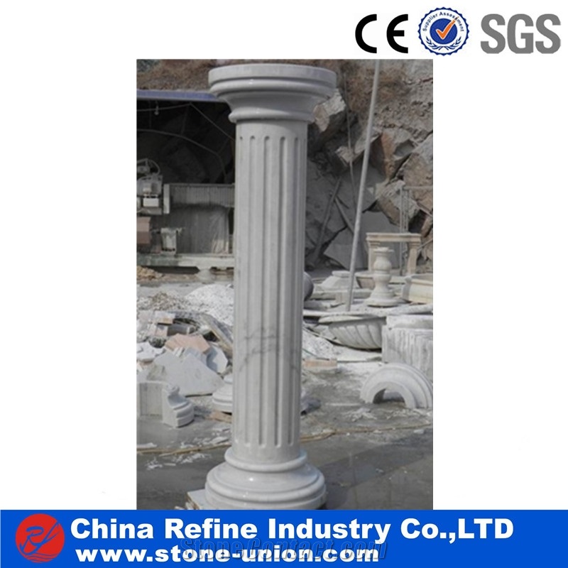 Western Style Roman Handcraft Carving Columns And Pillars