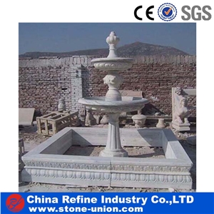 White Marble High Quality Marble Sculptured Fountains