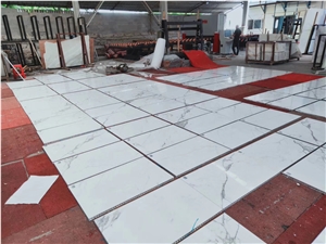 Lightweight Calacatta Carrara Marble Wall Honeycomb Panels