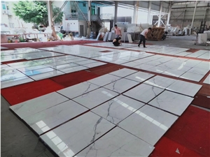 Lightweight Calacatta Carrara Marble Wall Honeycomb Panels