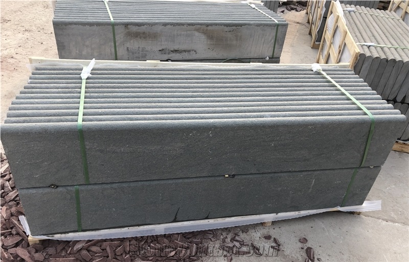Bullnosed Blue Stone Pool Coping, Blue Stone Paver