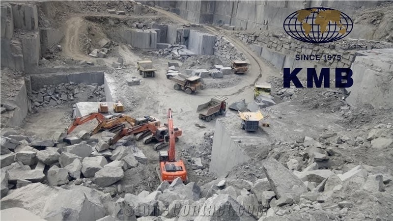 Kmb - Black Galaxy Granite Blocks (Quarry- Venus Granite)