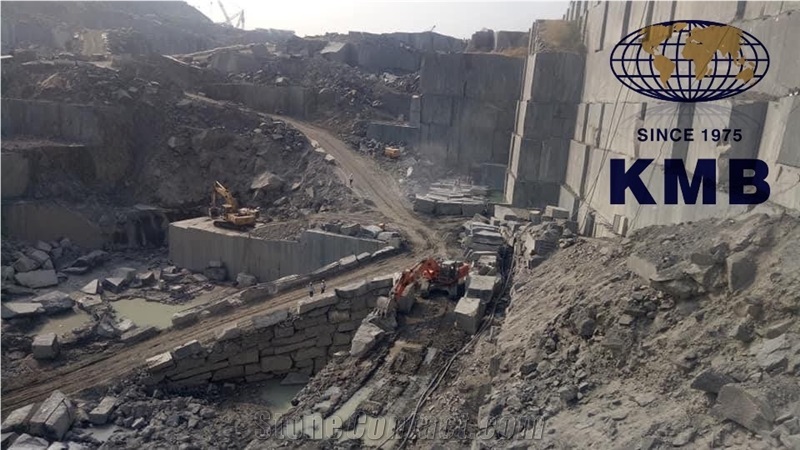 Kmb - Black Galaxy Granite Blocks (Quarry- Venus Granite)