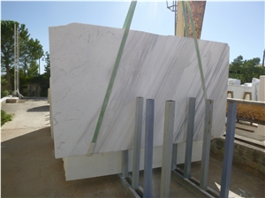 Volakas Marble Polished Slabs & Tiles, Volakas Diagonal Marble Calacatta Slabs