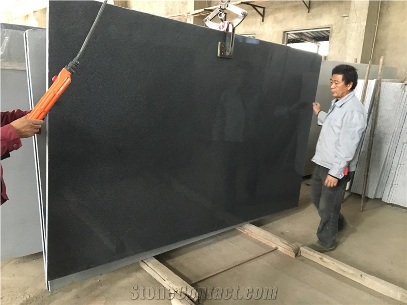 Old G654 Padang Grey Granite Slab Tiles