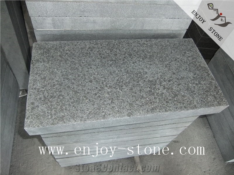 Granite,G684,Black Pearl Stone Coping Tile Flamed