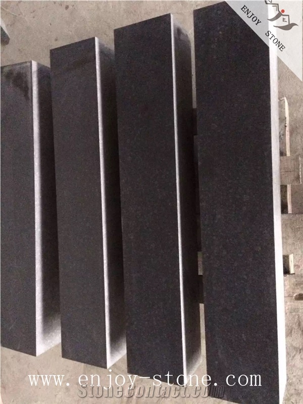 Granite,G684,Black Pearl Stone Coping Tile Flamed
