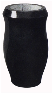 Black Granite Stone Urn, Vases
