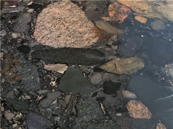 Pebble Black Granite