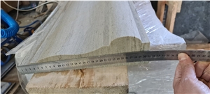 Cornice Made Of River White Granite