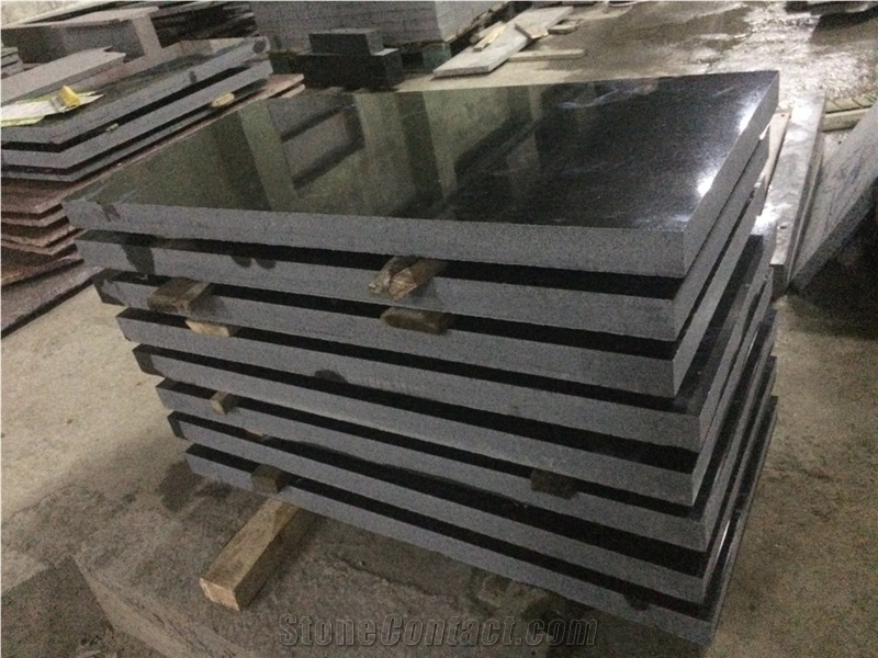 Gabbro Antik Nero Black Granite Gravestone
