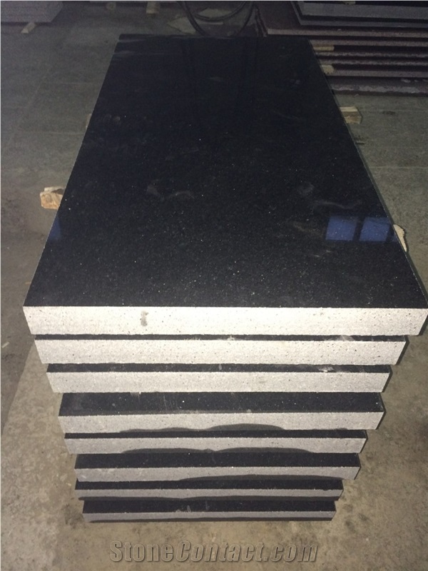 Gabbro Antik Nero Black Granite Gravestone