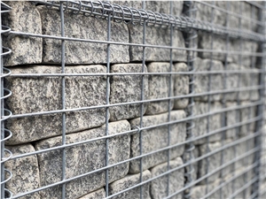 Gabions Gabbro Antik Nero Cube Stone Tumbled