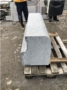 Greenish Tansky Cornice Green Granite Bush Hammered