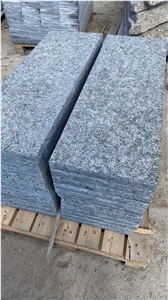 Labradorite Volga Blue Granite Bush Hammered Steps
