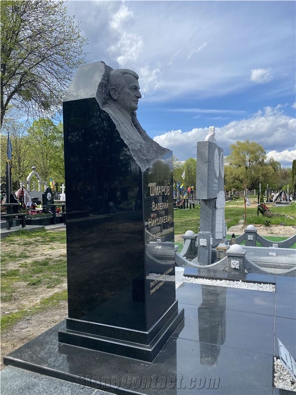 Labradorite Volga Blue Granite Sculpture Memorials