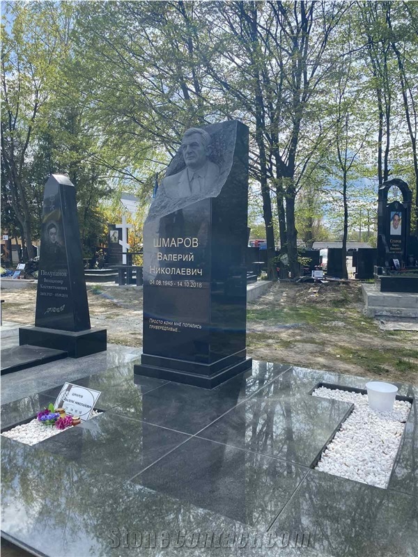 Labradorite Volga Blue Granite Sculpture Memorials