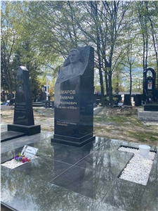 Labradorite Volga Blue Granite Sculpture Memorials