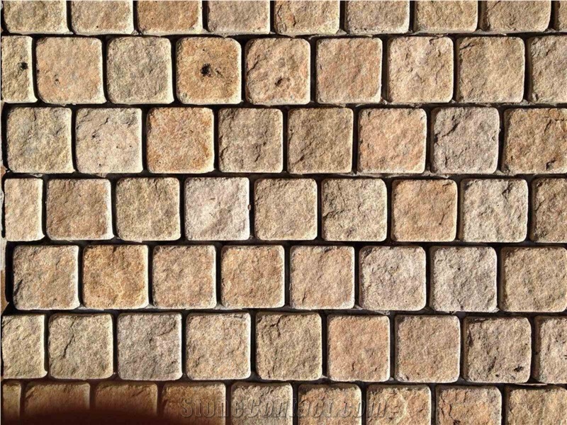 Luhansk Beige Sandstone Cubes