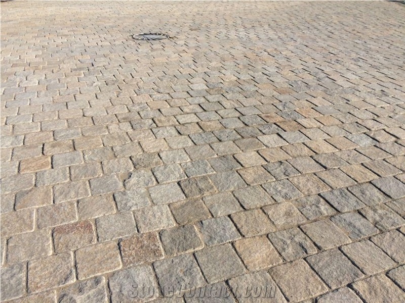 Luhansk Beige Sandstone Cubes