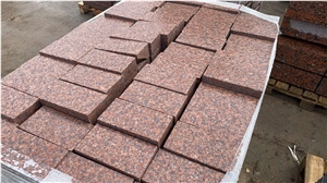 Red Granite Paving Tiles