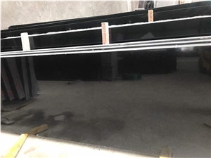 Absolute Black Granite Slabs / Tiles