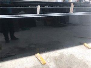 Absolute Black Granite Slabs / Tiles