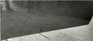 Black Galaxy Granite Slabs from India