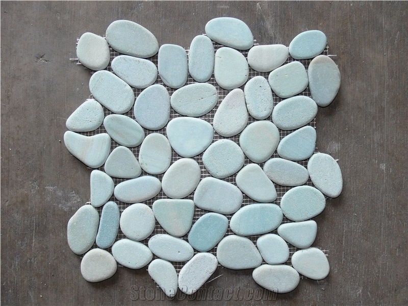 Natural Pebble Tiles Mosaic Design