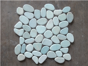 Natural Pebble Tiles Mosaic Design