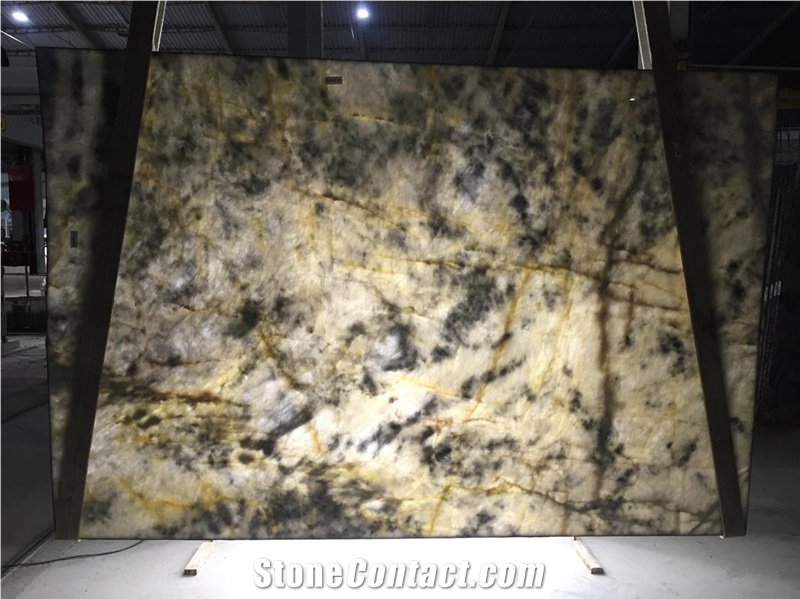 Fontaine Bleau Quartzite, Fontaine Blue Quartzite Slabs