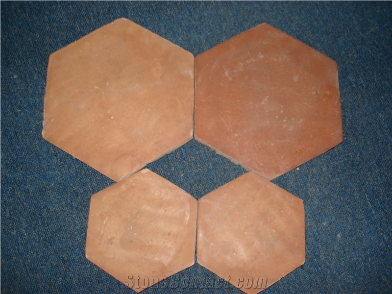 Black Handmade Terracotta Tiles, Grey Flooring Tiles