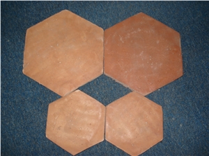 Black Handmade Terracotta Tiles, Grey Flooring Tiles