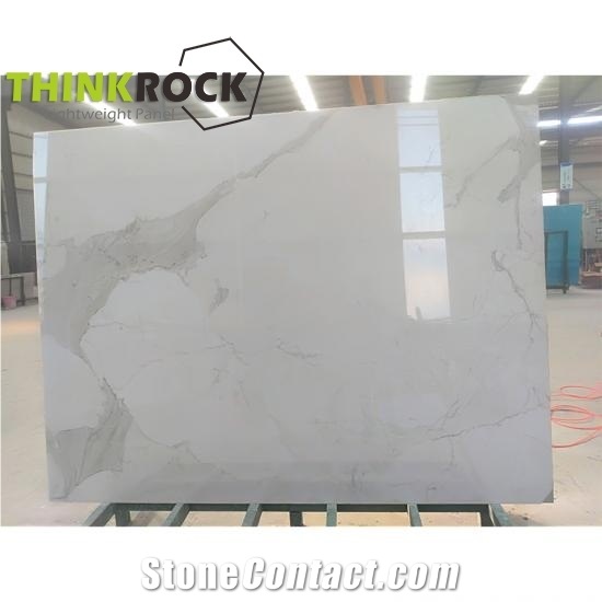 Calacatta White Marble Honeycomb Panels