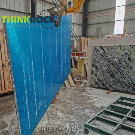 Lightweight Green Marble Slabs Honeycomb Panels