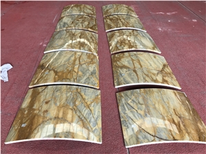 Giallo Siena Marble Columns