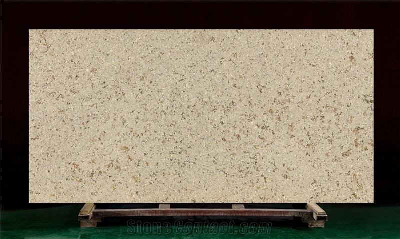 Vemy Quartz Surface Yellow Quartz  VM-9010
