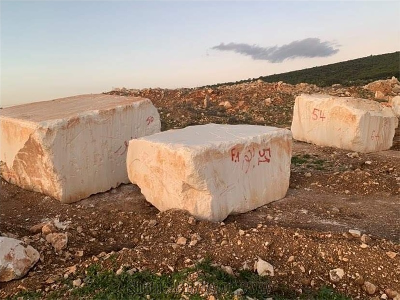 Carthage White Limestone Blocks