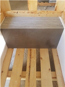 Grey Foussana Limestone Blocks