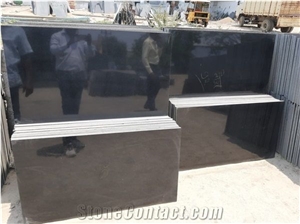 Absolute Black Granite Tiles, Warangal Quarry Available