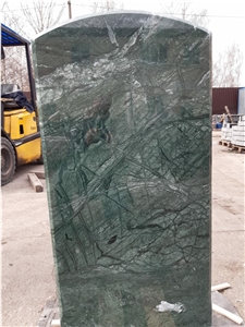 Green Marble Tombstone