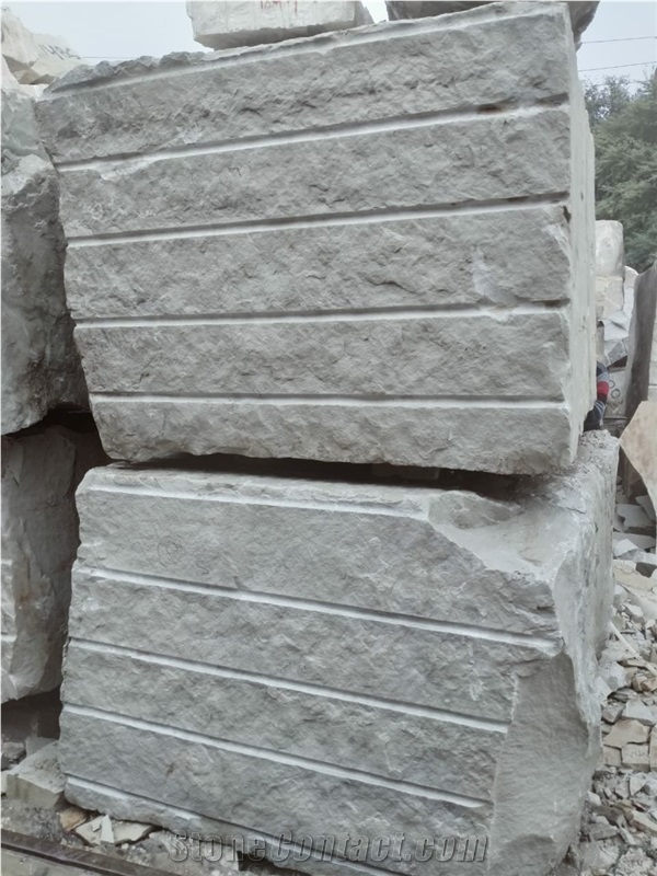 Mint White Sandstone Blocks
