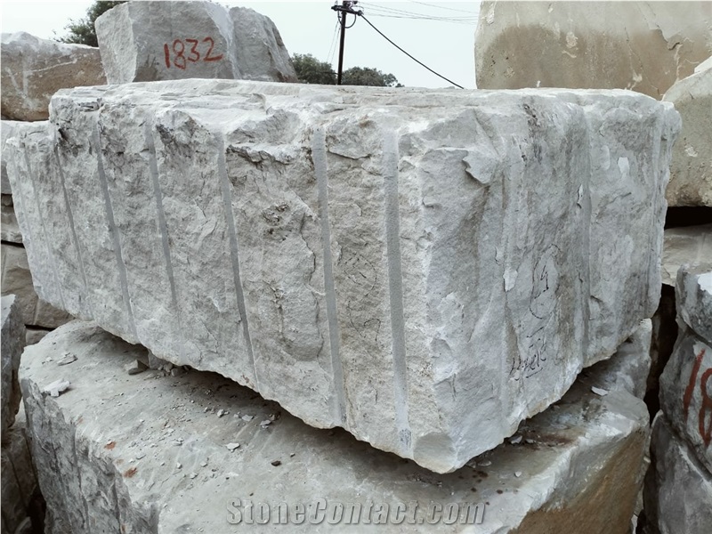 Mint White Sandstone Blocks