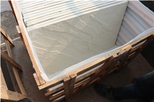 Mint White Sandstone Tiles