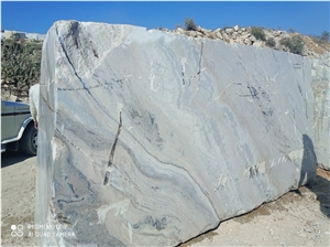River Blue Marble Blocks and Slabs