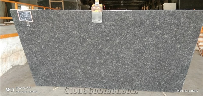 Steel Grey Granite Slabs